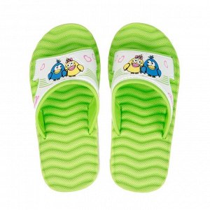 Пантолеты детские пляжные, цвет зелёный, размер 34