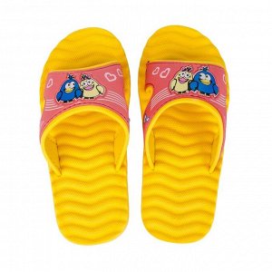 Пантолеты детские пляжные, цвет жёлтый, размер 34