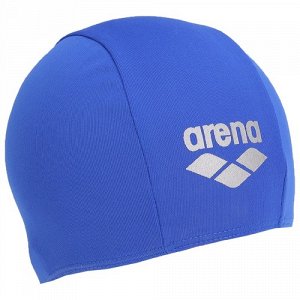 Шапочка для плавания Arena Polyester Jr , яркосиний , полиэстер