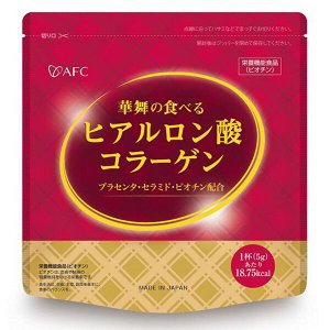 AFC Hanamai Eating Hyaluronic Acid Collagen - порошковый коллаген с гиалуроновой кислотой для упругой и увлажненной кожи