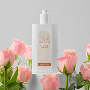 Парфюмированный гель для душа букет роз  Blooming Garden Perfumed Body Wash Bouquet Rose