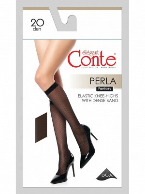 Conte Perla Гольфы женские в точку 20 ден