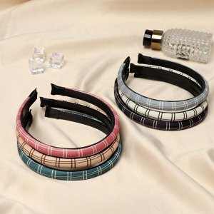 Ободок для волос «Сигрид», полосы, 1.2 см, МИКС