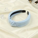 Ободок для волос «Лесли», 2.5 см, голубой