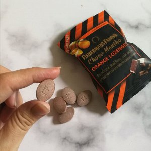 Конфеты Фишерменс френдс Fisherman's Friend CHOCO MENTHO 25 g. (Sugar Free)