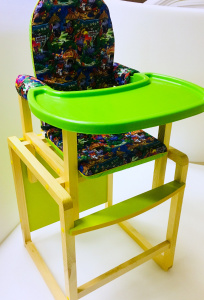 Стол-стул для кормления "Джунгли" (лайм) СТД1109