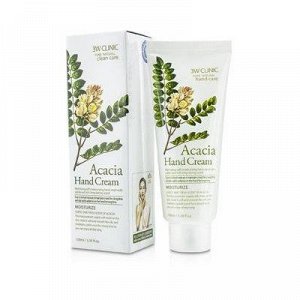 [3W CLINIC] Крем д/рук увлажняющий с экстрактом АКАЦИИ Acacia Hand Cream