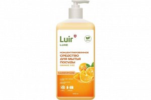 Средство для посуды Апельсин LUIR Luxe 1л