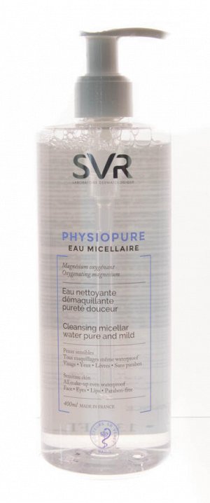 СВР Физиопюр Мицеллярная вода 400 мл (SVR, Physiopure)