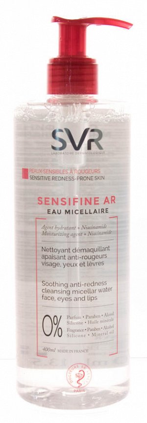 СВР Мицеллярная вода, 400 мл (SVR, Sensifine)