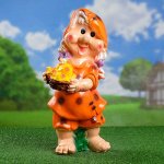 Садовая фигура &quot;Корзинка с грибами&quot; 15х22х50см МИКС