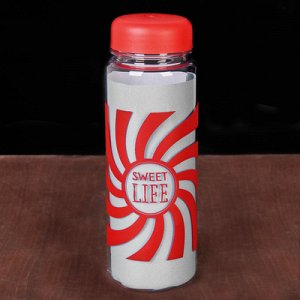 Бутылка для воды "Sweet life", 500 мл