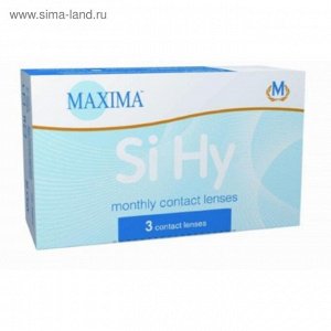 Контактные линзы Maxima Si-Hy 3 pk, -0,5/8,4 в наборе 3 шт.
