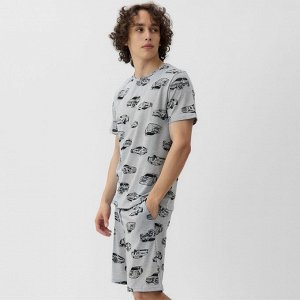 Пижама мужская (футболка и шорты) KAFTAN Cars