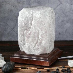 Светильник соляной "Пламя" цельный кристалл, 2-3 кг