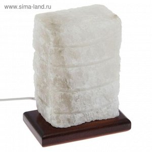 Светильник соляной "Пагода" цельный кристалл, 1-2 кг