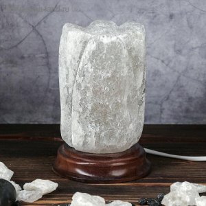 Светильник соляной электрический "Тюльпан малый" 1,5 кг, цельный кристалл