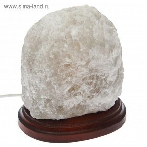 Светильник соляной "Гора" цельный кристалл, средняя, 2-3 кг