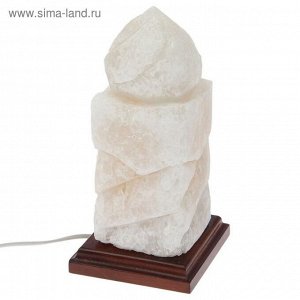 Светильник соляной "Свеча" цельный кристалл, 3-4 кг