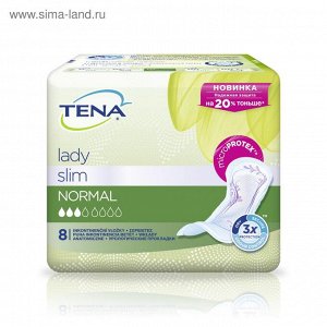 Урологические прокладки Tena Lady Slim Normal, 8 шт