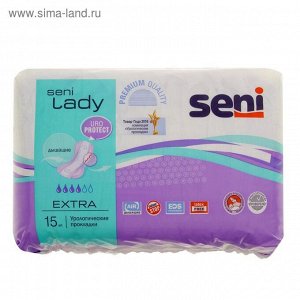 Урологические прокладки Seni Lady Extra, 15 шт