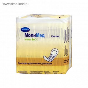 Урологические прокладки MoliMed Classic mini для женщин, 28 шт