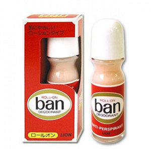 Классический концентрированный роликовый дезодорант "Ban Roll On" 30 мл/ 72 Цветочный аромат