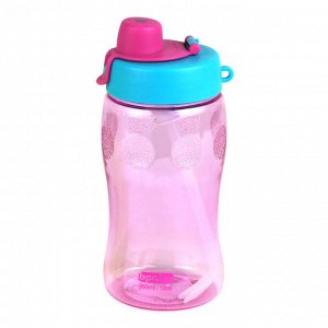 Бутылка для фитнеса STRAW Bottle 350 мл. (розовая)