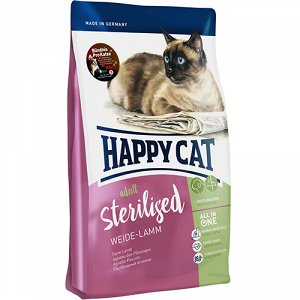 Happy Cat Fit&Well Sterilised д/кош кастрир/стерил Ягненок 1,4кг
