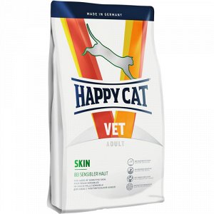 Happy Cat Vet Adult д/кош Skin при проблемах кожи 1,4кг