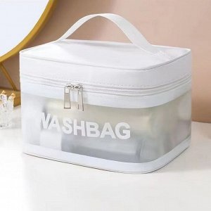 Kristaller Косметичка Washbag suitcase, белый