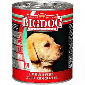 Зоогурман Big Dog конс 850гр д/щен Говядина