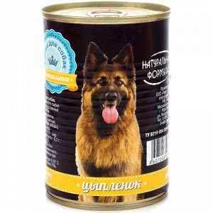 НАТУРАЛЬНАЯ ФОРМУЛА Цыплёнок д/с 410 гр 1/12