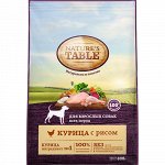 Nature&#039;s Table д/соб мелк.пород Курица/Рис 2,3кг (1/4)