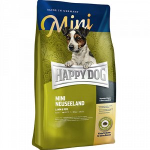 Happy Dog Sensitive Mini д/соб Neuseeland чувств.пищев Ягненок 1кг (1/4)