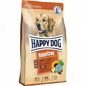 Happy Dog NaturCroq Adult д/соб сред/круп пород Говядина/Рис 15кг (1/1)
