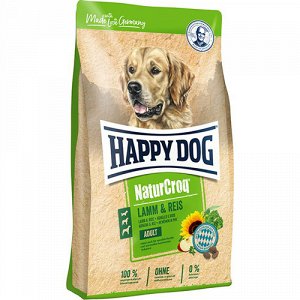 Happy Dog NaturCroq Adult д/соб сред/круп пород чувств.пищев Ягненок/Рис 15кг (1/1)