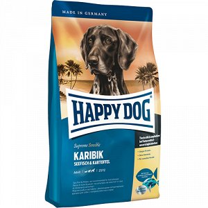 Happy Dog Sensitive д/соб Karibik гипоаллерг.беззернов Морская рыба 12,5кг (1/1)