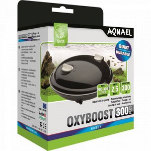 Aquael Компрессор для аквариума Oxyboost 300 Plus двухканальный (1/1)