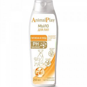 Animal Play Жидкое мыло для лап D-пантенолом и экстрактом череды 250мл (1/12)