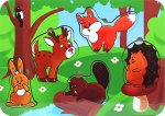 Вкладыш &quot;Лесные животные&quot;