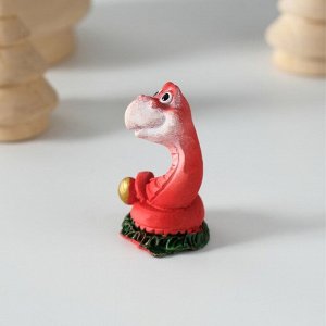 Фигурка полистоун «Добрая змейка», 2.5x2.5x4 см, МИКС