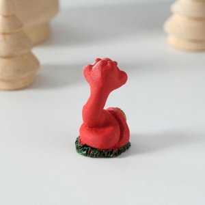 Фигурка полистоун «Добрая змейка», 2.5x2.5x4 см, МИКС