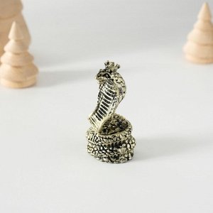Фигурка полистоун «Королевская кобра», 3x2.5x6 см, МИКС