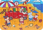 Деревянный пазл, 24 детали &quot;Фургон мороженого&quot;