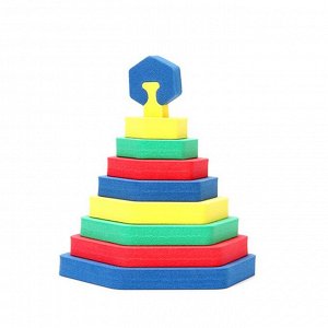 Wood Toys™ Пирамида Шестиугольник