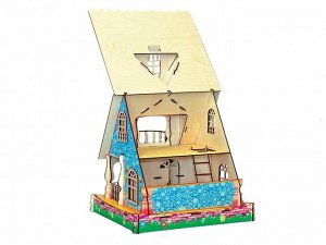 Wood Toys™ Кукольный домик УСАДЬБА цветной