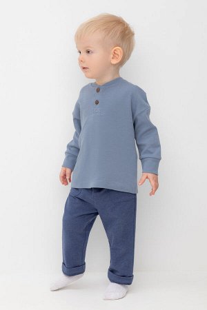 Брюки(Осень-Зима)+boys (синий меланж к512)