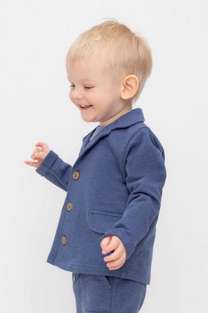 Жакет(Осень-Зима)+boys (синий меланж к512)