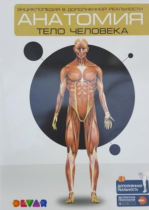 Энциклопедия в дополненной реальности "Анатомия тело человека"